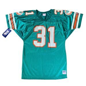 NWT Dolphins 80s Vintage Wilson #31 Eddie Hill Jersey - Medium